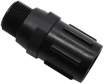 15~45 PSI Preset Pressure Regulator 3/4" Female to Male Thread Reduces Incoming Water Pressure Valve Garden Irrigation Fittings(Black 20PSI) by Unknown