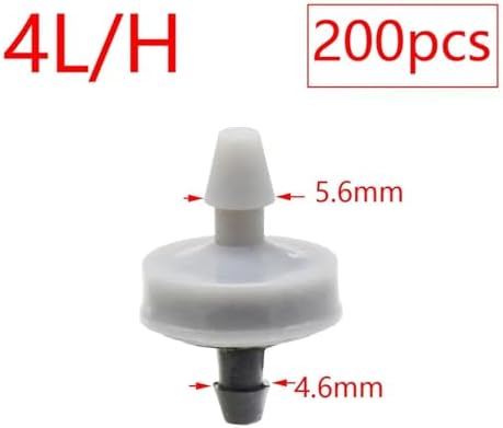 Garden Supplies 2L 4L 8L Pressure Compensating Dripper 2/4-way Arrow Dropper Connector Cross Water Splitter for Arrow Drip System Emitter Nozzle(Q) - Image 2