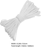 YARNOW Self Watering Rope: Indoor Plants Cotton Wicking Rope for Self Watering Planters - Water Absorbent String for DIY Hydroponic Soil Planting 50m - Image 4