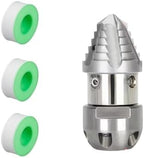G1/2 40-110L Stainless Steel Sewer Jetter Nozzle for Pipeline by Unknown