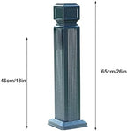 Outdoor Water Column with Faucet, Freestanding Floor Mounted Hydrant Water Tap, Garden Hose Holder with Brass Faucet, Outdoor Water Spigot, Outside Hose Faucet(65cm/26in) - Image 2