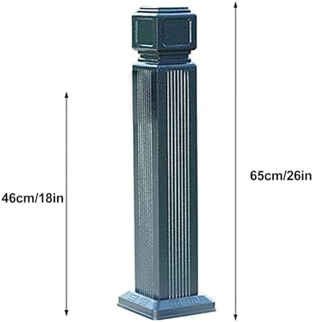 Outdoor Water Column with Faucet, Freestanding Floor Mounted Hydrant Water Tap, Garden Hose Holder with Brass Faucet, Outdoor Water Spigot, Outside Hose Faucet(65cm/26in) - Image 2