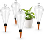 4Pcs Self Watering Globes 500ML Plant Waterer Device Transparent by Unknown