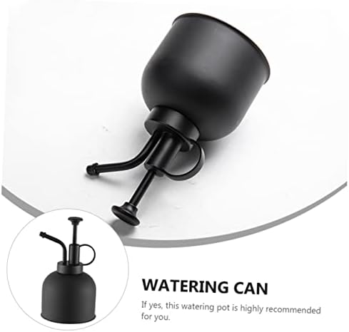 Plant Mister Spray Bottle Black Vintage Style Stainless Steel - Image 4