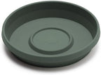 Bloem Terra 20" Round Plastic Plant Saucer, Lightweight UV-Resistant Indoor/Outdoor Flower Pot Tray - Fits 20-inch Planter Pots, Basil, 2-Pack - Image 3
