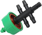 Spray Water Connection 100 Sets Garden Pressure Current Regulator L/4L/8L Steady Flow Dripper With 3/5mm 4-way Hose Splitters Irrigation Device (Color : 8L) - Image 6