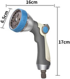 Water Hose Nozzle Sprayer, 8 Spray Patterns, Stepless Speed Regulation Garden Hose Nozzle, Garden Hose Spray Nozzle - Image 2