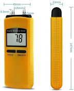 Moisture Meter, Digital Moisture Meter Detector Probe Wood Wall Concrete Plaster Instrument Hygrometer Tool Tester - Image 3