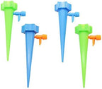 Garden Lawn Sprinkler Irrigation System DIY Automatic Dripper Spike Plant Waterer with Adjustable Valve Drip Irrigation System Indoor Office Watering Tools 12 Pieces (Color : Green) - Image 3