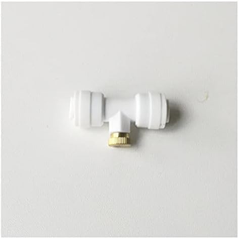 Garden Drip Irrigation System Accessories 10 Pieces of 1/4 Inch Sliding Lock Type Outdoor Atomizing Nozzle, Three-Way Water Copper Atomizing Nozzle, Cooling System Atomizing Nozzle Kit - Image 4