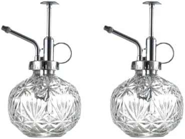 Glass Plant Mister Spray Bottle for Gardening, 8oz, Set of 2 by Unknown