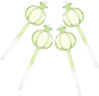 4pcs Cactus Shape Glass Watering Globe for Plants Automatic by CIYODO