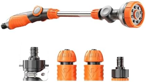 Car Wash Nozzle for Hose 8 Patterns Sprinkler Attachment - Image 6