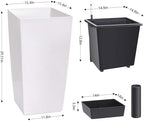 Garvee 30" Tall Planters Set of 2, Outdoor＆Indoor Planter Pots - Image 5