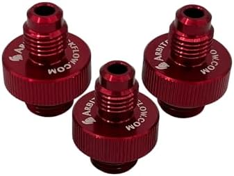 Arbiter Backflow Quick Connect Test Fittings (Aluminum, 1/4" (Set of 3)) by Arbiter
