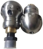 3/8" Thread Drain Jetting Ball Nozzle, Rotating Cutting Jet - Image 3