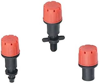 Gardening Irrigation Dripper 500pcs Red Adjustable Dripper Sprinkler with 6mm Inner Hole Irrigation Garden Watering Drip Irrigation Greenhouse - Image 5