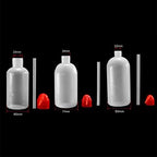XYWHPGV Plastic Washing Bottle Squeeze Bottle Plant Succulent Watering Can 250ml + 500ml + 1000ml Red Narrow Mouth LDPE Tip Liquid Storage, Pack of 6(96781 243dc 04f84 94b70 5cf91 847cd - Image 3