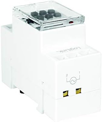 Logilink ET0010 ET0010-DIN-Rail Digital Timer and LCD for Easy Switching of e.g. neon Lights, Water heaters, Lanterns, Irrigation Systems, etc, White - Image 4