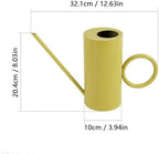 1.5L Long Spout Watering Can, Stainless Steel Indoor Plant Watering Can with Ergonomic Handle Leakproof Wide Opening for Houseplants Small Pots Garden Use - Image 6