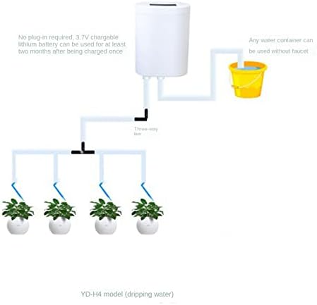 2X 2 Head Pump Timer System Outdoor Automatic Watering Pump Controller Flowers Plants Sprinkler Drip Irrigation Device - Image 5
