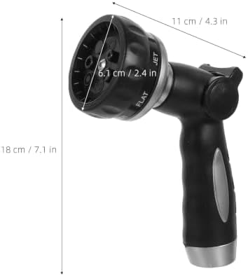 Ipetboom Car Wash Hose Nozzle, Thumb Control Garden Sprayer with 7 Pattern - Image 2