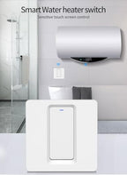 Matter Smart Water Heater Switch Press Key Works with Homekit& Alexa ,App and Remote Control, Neutral line Needed,EU 20A - Image 4
