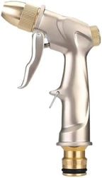 High Pressure Spray Water Gun Copper Alloy Metal Brass Nozzle Hose Sprinkler Wash Tool by Unknown