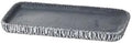 Plant Trays Rectangular Cement Potting Drip Tray, for Indoors Outdoors Plant Palle Drain Pan Flower Pots Saucers(Small) by Unknown