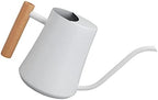 Jeffergarden Stainless Steel Watering Can, 1000ml Long Spout Wood Handle - Image 7