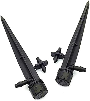 Lawn Garden Sprinkler 100 Pieces of 360-degree Eight-Hole Full-Circle Drip Adjustable Garden Lawn Sprinkler Greenhouse Inserted Into The Ground Using 4/7 Mm Hose - Image 5