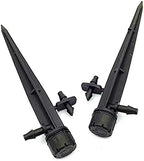 Lawn Garden Sprinkler 100 Pieces of 360-degree Eight-Hole Full-Circle Drip Adjustable Garden Lawn Sprinkler Greenhouse Inserted Into The Ground Using 4/7 Mm Hose - Image 5
