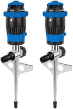 RESTMO Gear Drive Sprinkler, 2 Pack Metal Rotaing Head for Lawn and Yard by Restmo