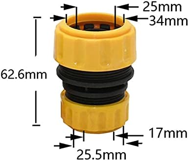 Hose Connector Adapter 25Pc 1/2 3/4 1 Inch Repair Quick Coupling Garden Hose Reduction Coupling 16MM 20MM 32MM Water Pipe Coupling (Color : 3I4) - Image 6
