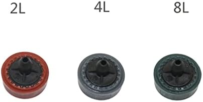 100 Pcs 2L 4L 8L Steady Flow Dripper Pressure Compensating Emitter Durable Drip Irrigation Water Regulator Steady Flow Dripper(Green) - Image 4