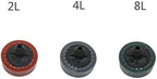 100 Pcs 2L 4L 8L Steady Flow Dripper Pressure Compensating Emitter Durable Drip Irrigation Water Regulator Steady Flow Dripper(Green) - Image 4