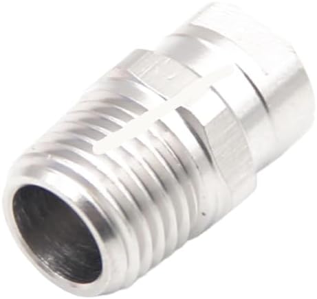 10Pcs/ Lot 1/4" BSPT 60/110 Degree Series Fan Nozzle High Pressure 304SS Flat for Cleaning(Navy Blue) - Image 3