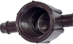 NETAFITM Drip Irrigation Barbed Fittings,3/8" 12MM Black Drip Tubing Coupler Elbow Tee Reducer Adapter for drip line with 0.426" ID - Image 2
