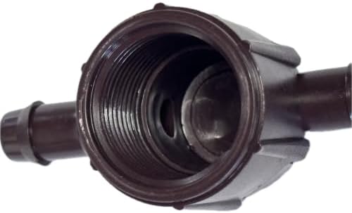 NETAFITM Drip Irrigation Barbed Fittings,3/8" 12MM Black Drip Tubing Coupler Elbow Tee Reducer Adapter for drip line with 0.426" ID - Image 2