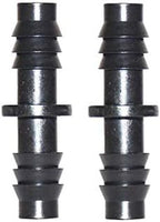 Garden Hose Quick Connect 3/8" 2-way Barbed Water Hose Connector, Straight Connector With Barb, For Garden Drip Irrigation 8/11mm Hose, 250 Pieces Of Fittings (Color : Black) - Image 2