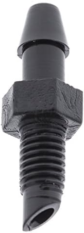 Male Pipe Thread MPT x Barb Tubing Coupling Adapter, Connects Poly Tubing to Female Threaded Connections - Pack of (5000) by Drip+Depot