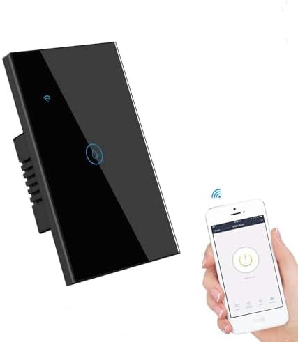 Smart WiFi Water Heater Switch, 40A, Voice Control with Alexa & Google Home, Timer Function, Tuya App Compatible by Lsliangmei