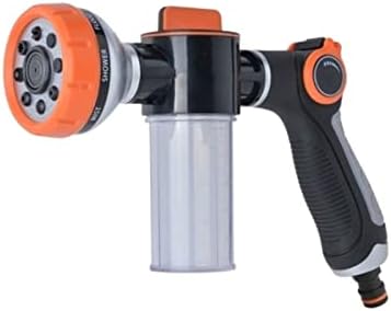 Foam Water Gun Hose Nozzle Car Wash Cleaning Tools Garden Lawn Watering Irrigation Sprinkler Spray Gun Garden Supplies(P03) by DITVA