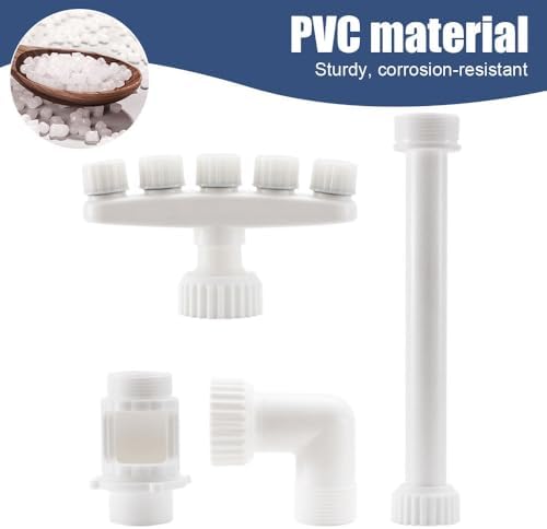 Pool Fountain,Adjustable Spray Direction Pool Sprinkler Fountain with 5 Water Nozzles for Above Ground Inground Pools Cooling - Image 5