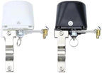 1/2" 3/4" 1" Electric Automatic Manipulator Shut Off Ball Valve DN15/DN20/DN25 for Alarm Gas Water Pipeline 12V 1A(1",Black) by Unknown