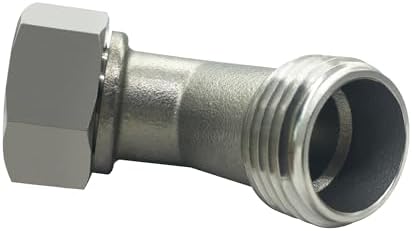 beduan Garden Hose Elbow 45 Dedgree Water Hose 3/4 GHT Male to Female 2PCS - Image 3