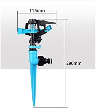 360 Degree Automatic Garden Sprinklers Watering Grass Lawn Rotary Nozzle Rotating Water Sprinkler System Supplies - Image 5