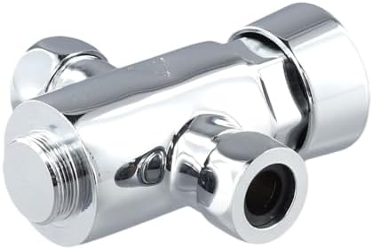 Self-Closing Heavy Duty Shower Valve, Chrome Timed Non Concussive Exposed Shower Valve for Gym Pool Schools Brass Construction - Image 4