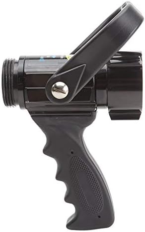 FireHoseDirect Heavy Duty Aluminum 1 1/2 inch pistol grip nozzle with Durable Rubber Bumper (NH) - Image 6