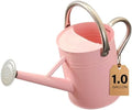 1 Gallon Watering Can for Outdoor&Indoor Plants，Pink by Shopwithgreen